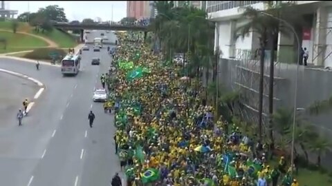 Thousands Of Brazilians Take To The Streets