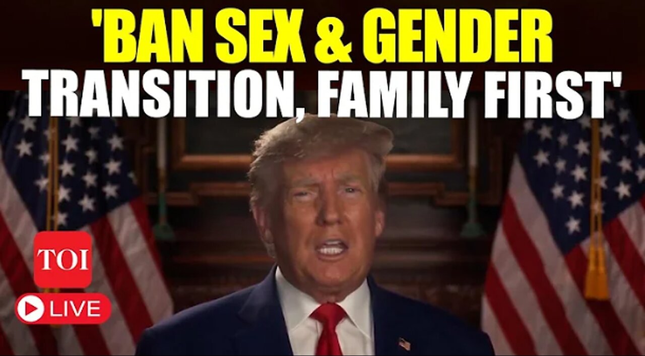 2024 Donald Trump Speech Live | Gender Change Ban Next? Bold Speech Viral ?