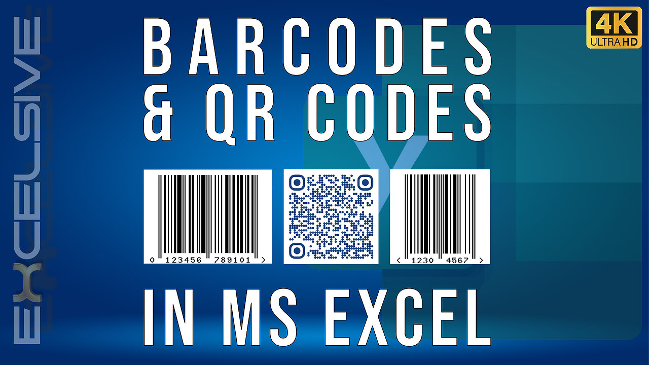 Bulk Barcodes & QR Codes in Excel (FREE & Easy Method!) Shorts#4