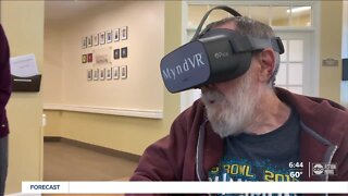 How virtual reality helps curb social isolation among local senior citizens