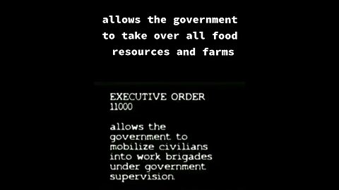 Executive Orders To Take Over America