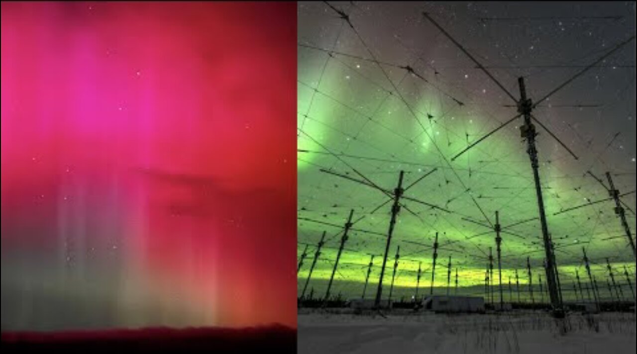 ONE COINCIDENCE AFTER THE NEXT! HAARP IS RUNNING AN "EXPERIMENT" DURING THE SOLAR FLARE EVENT!