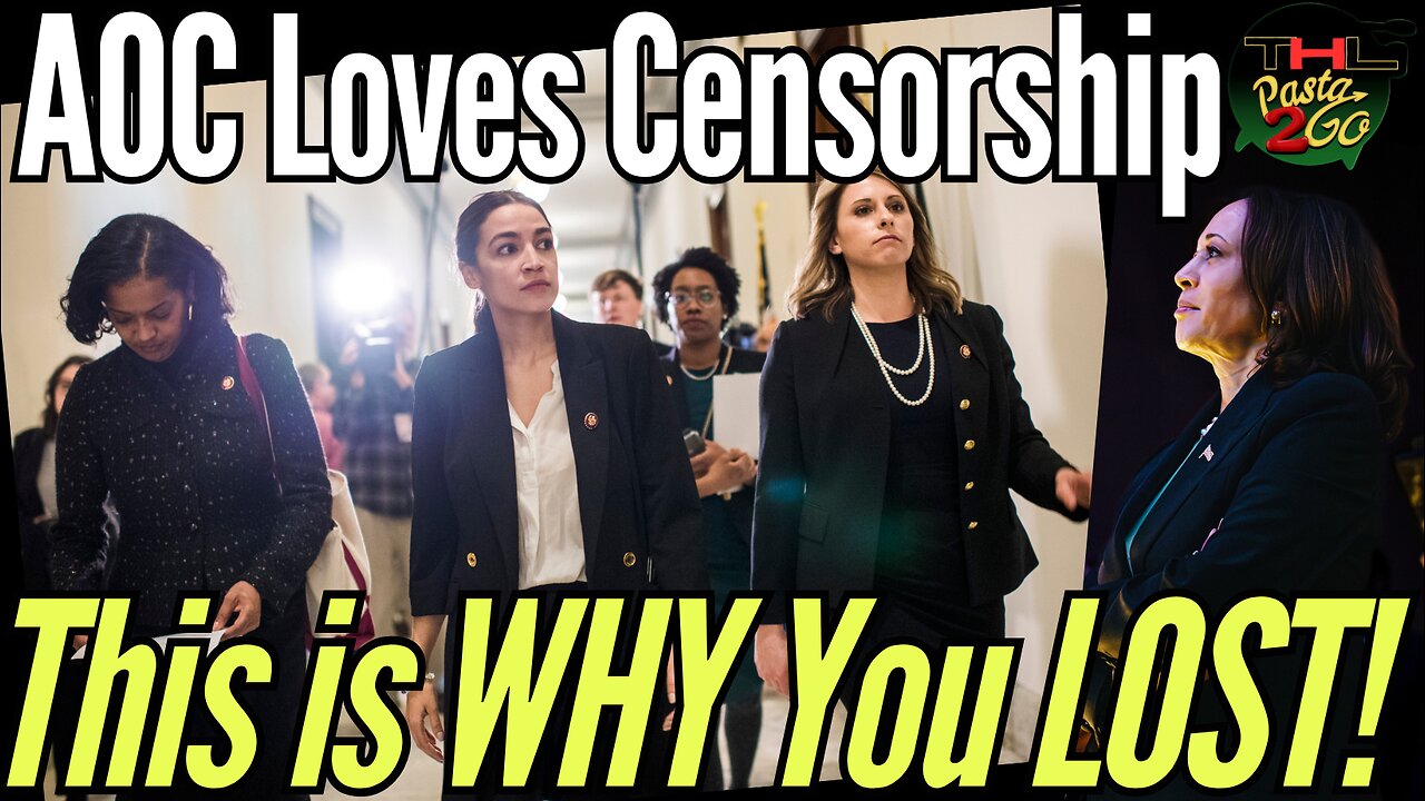 AOC Calls for CENSORSHIP Disguised as "Media Literacy"