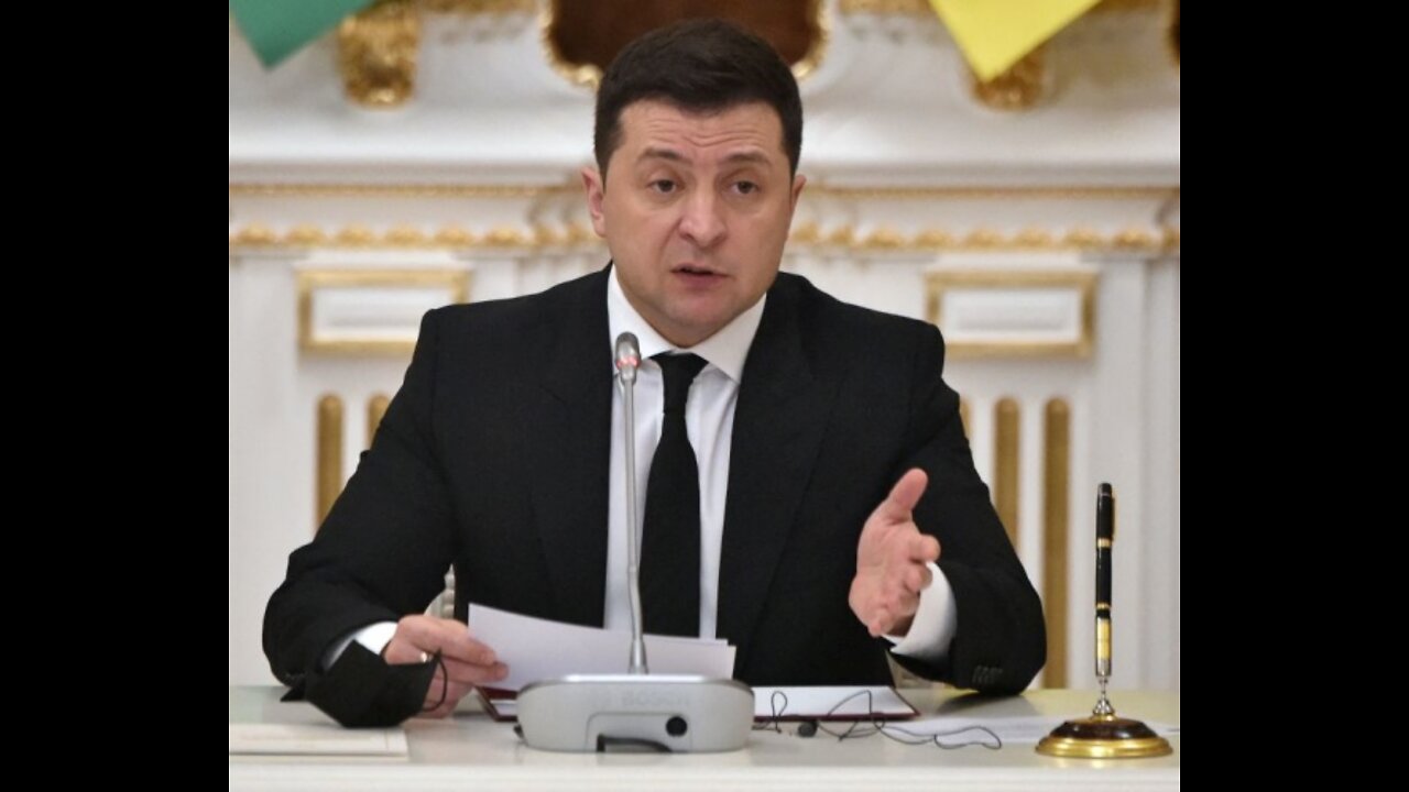 Ukrainian Leader Says Hysteria From Biden, Allies Helps Russia