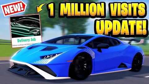 1 Million Visits SPECIAL Update in ROBLOX Absolute Driving!