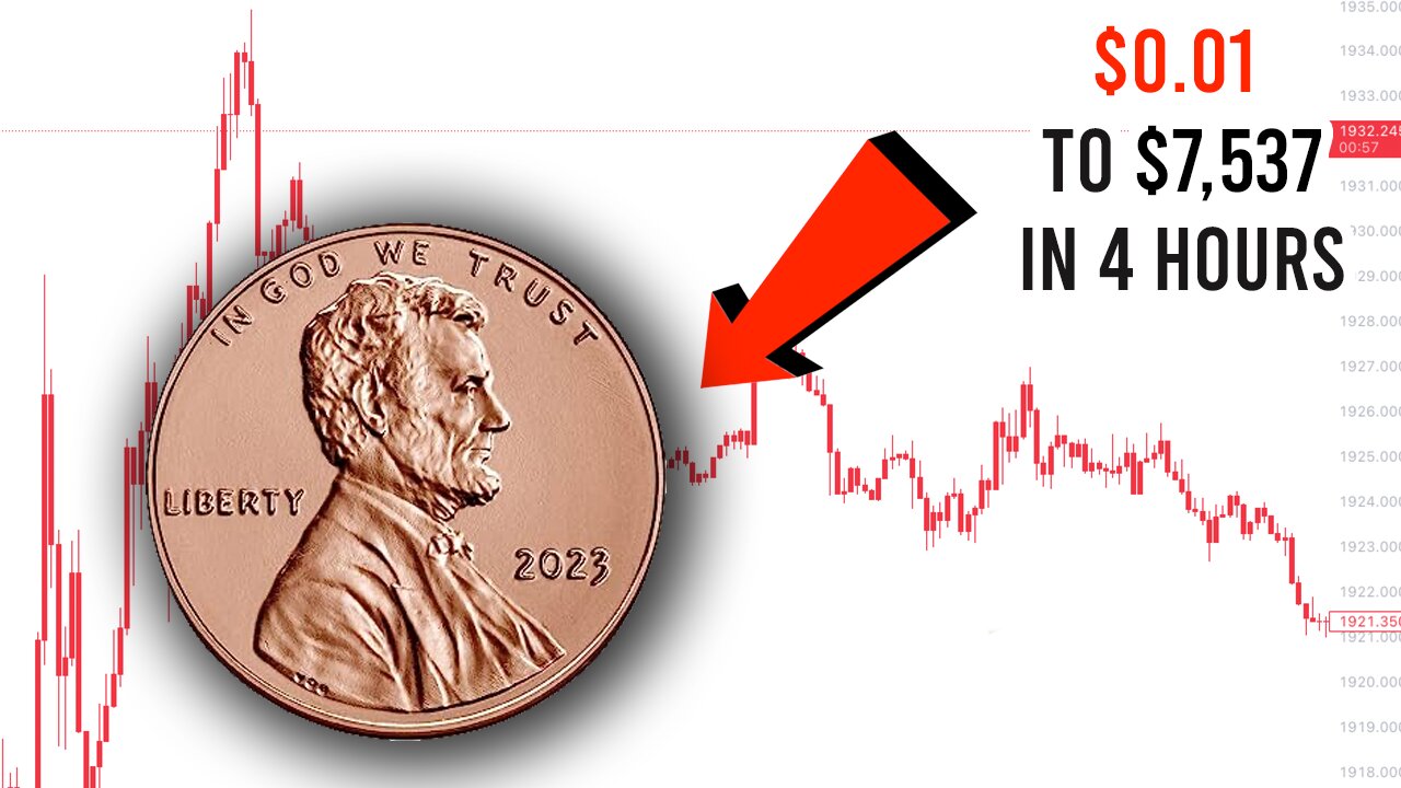 Trading $0.01 to $7,000 In 4 Hours (LIVE)