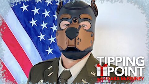 TONIGHT on TIPPING POINT | U.S. Army Colonel Poses in Uniform With Kinky "Pup Play" Sex Mask