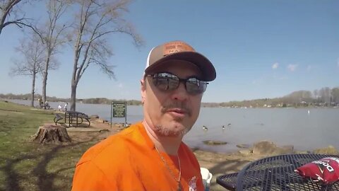Feeding Geese and Squirrel Doritos