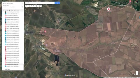 [ Popasna Front ] Russian forces captured Viktorivka & Vasylivka; highway at Soledar cut off