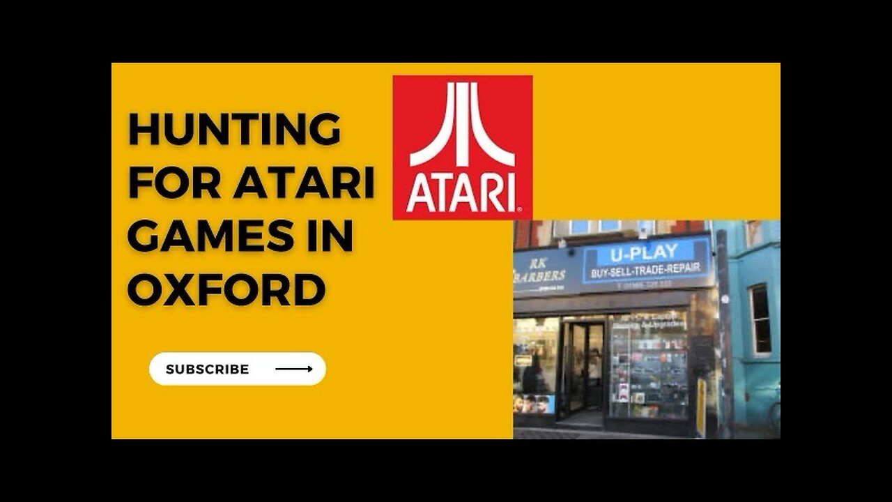 Hunting For Atari Games At Oxford’s Greatest Retro Game Store (UPlay)