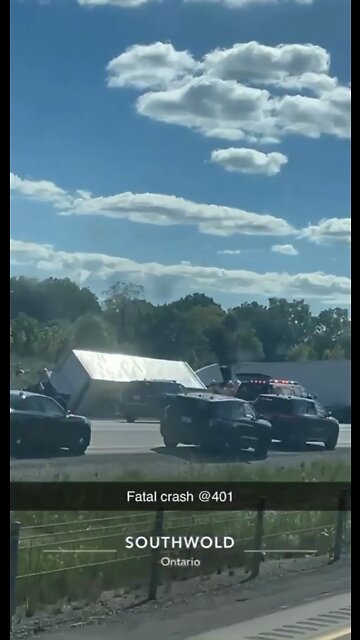 Highway 401 Accident