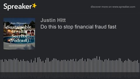 Do this to stop financial fraud fast