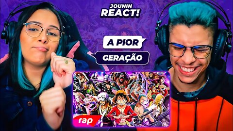 SuperNovas Trap ☠️ (One Piece) | PIOR GERAÇÃO | [React Rap Nerd] 🔥