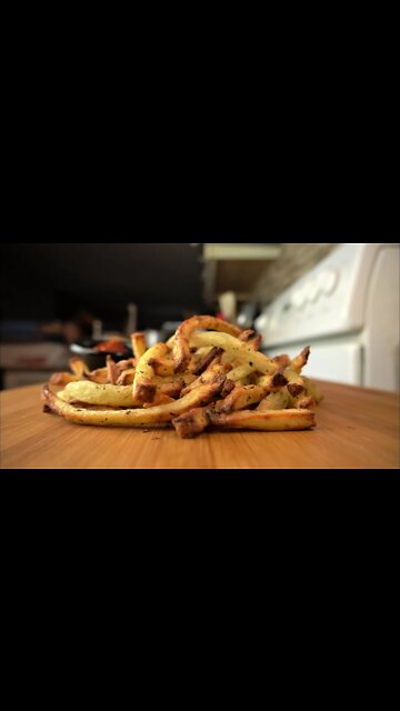 The Best Air Fryer Fries - French Fries In An Air Fryer #shorts