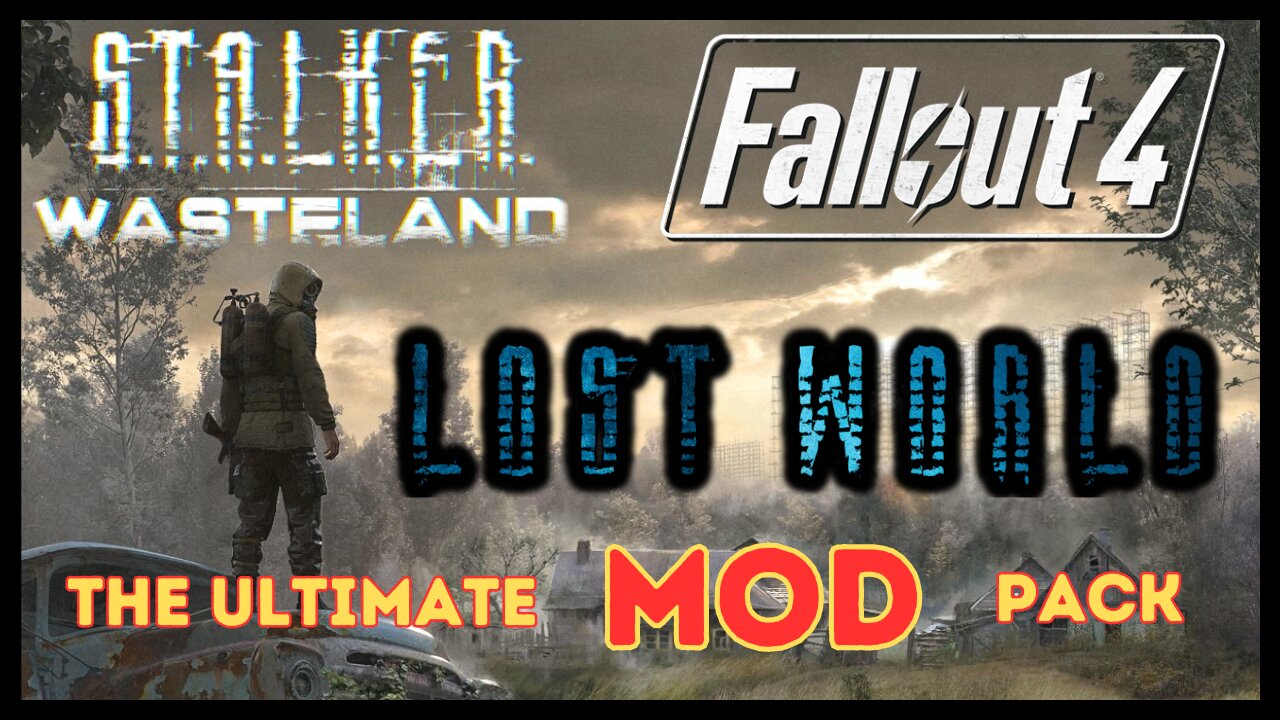 Fallout 4 Looks Amazing With The Lost World Mod Pack | Fallout 4 Modded