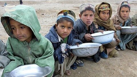 Afghanistan sees severe poverty and economic proble..😭😭😭😢😢😢.