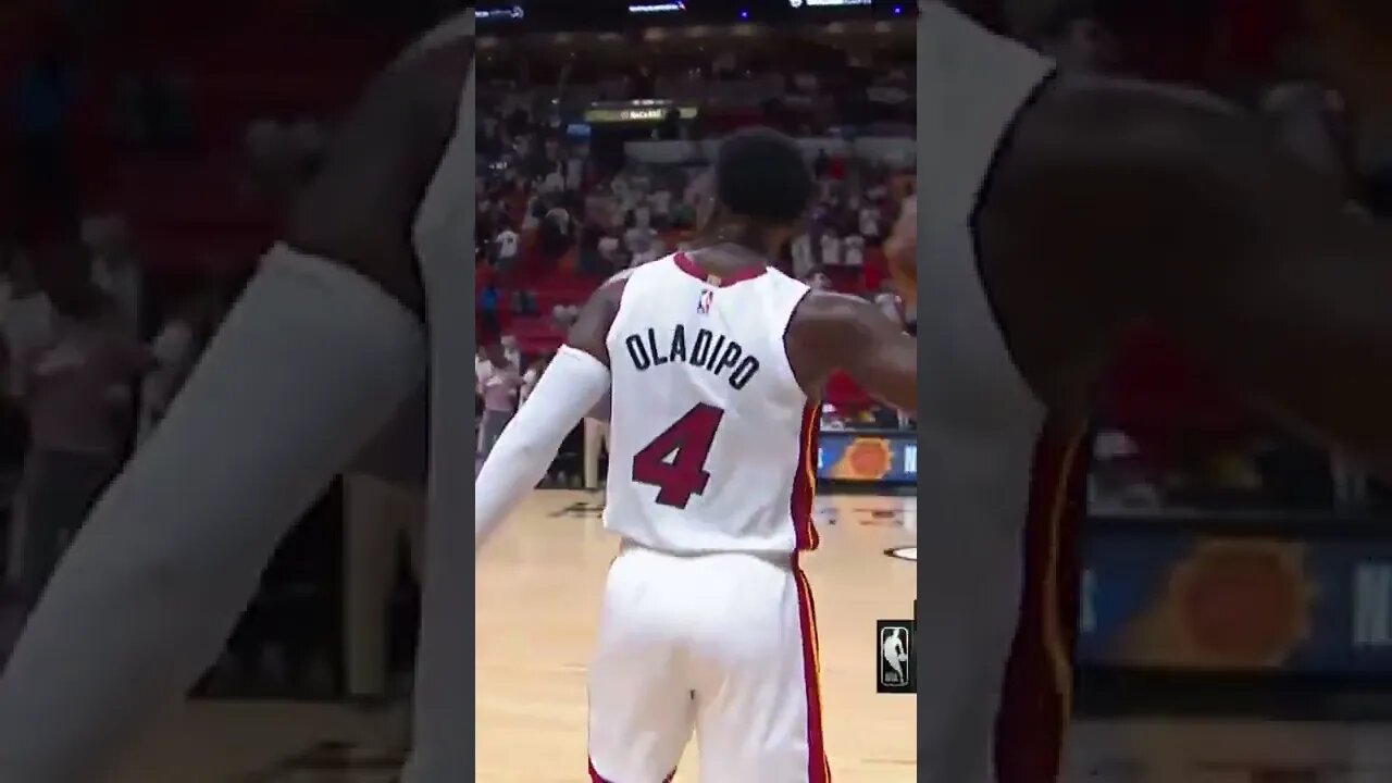 D Wade Celebrates Miami going up 2 0 with Dipođź‘€ #shorts
