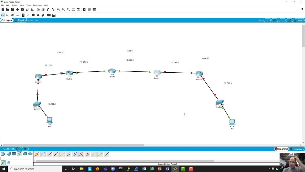 Basic OSPF config