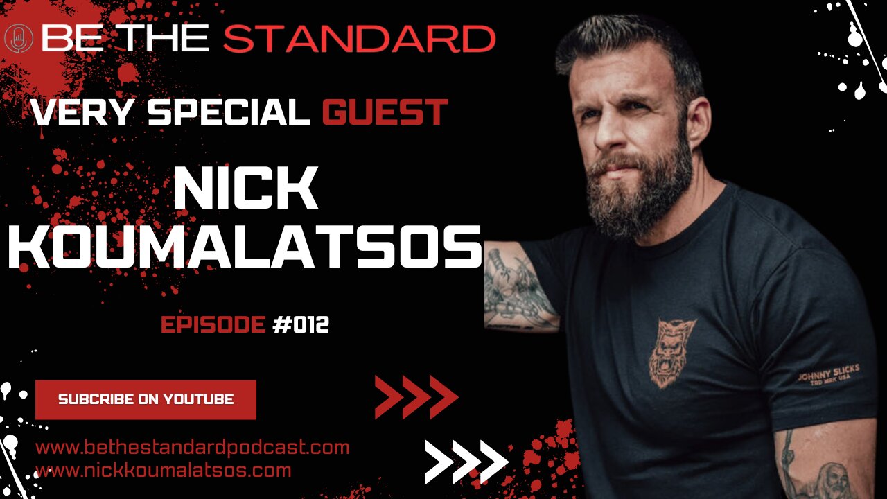 Special Guest Nick Koumalatsos joins Be The Standard