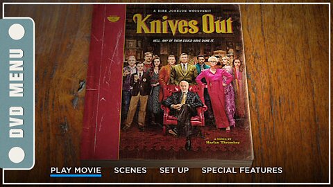 Knives Out - DVD Menu