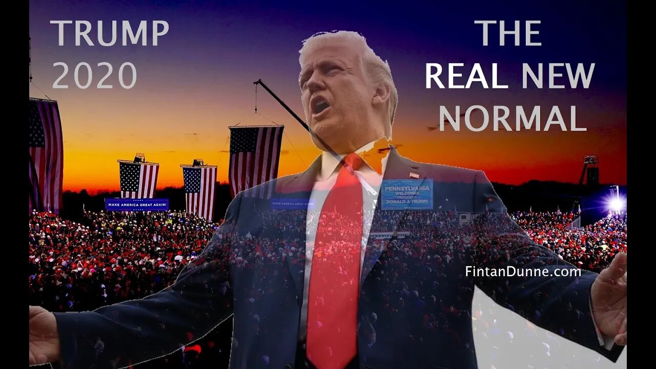 TRUMP 2020 -SAY HI TO THE REAL NEW NORMAL