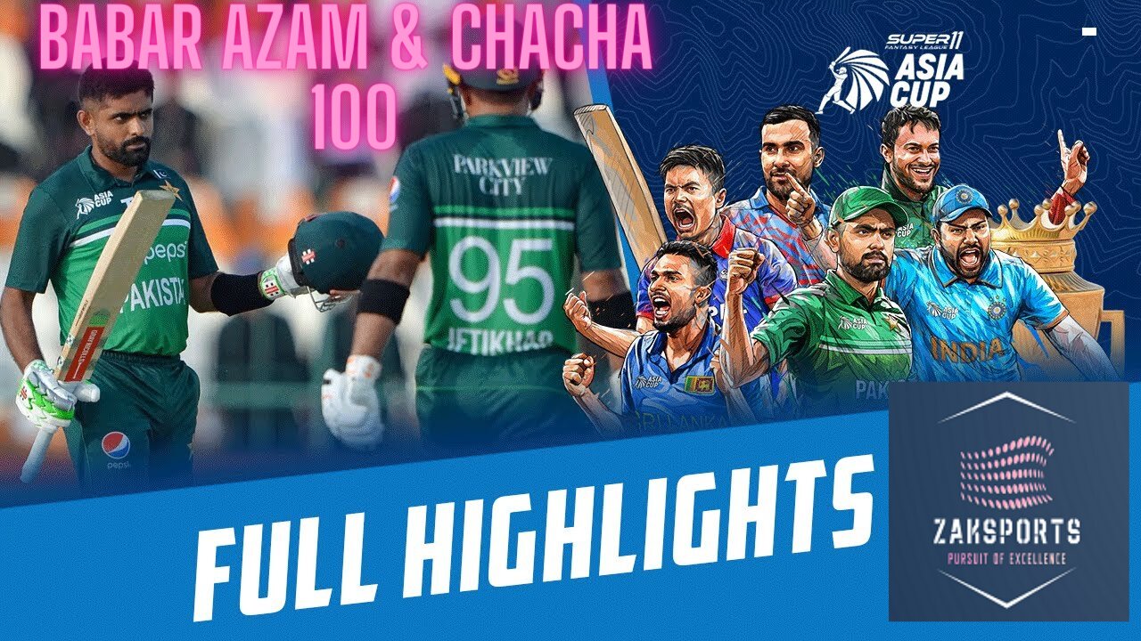 Pakistan vs Nepal | Asia Cup 2023 | Full Highlights | Babar Azam 100