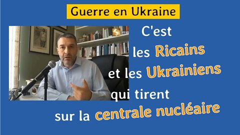 Les USA refont le coup du Boeing MH17 ils tirent sur la centrale nucléaire ukrainienne de Zaporijjia