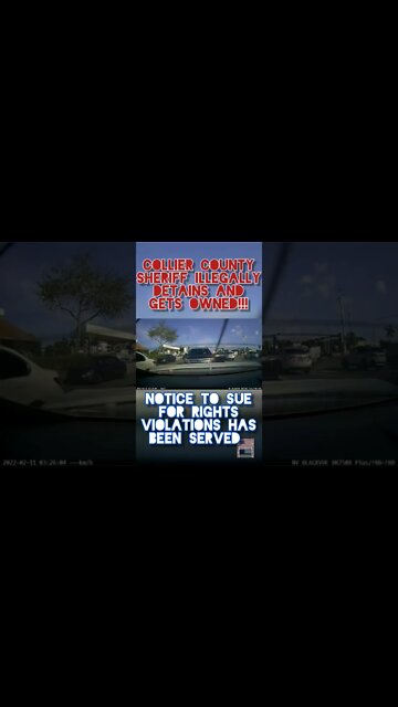 LAWSUIT INITIATED. ILLEGAL TRAFFIC STOP. #Shorts