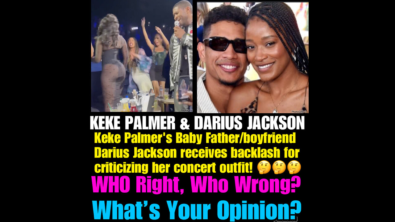 NIMH Ep # 580 Keke Palmer’s boyfriend receives backlash for criticizing her concert outfit.