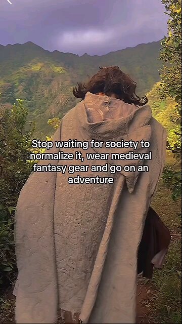 Wear Some Medieval Fantasy Clothes and Go On An Adventure