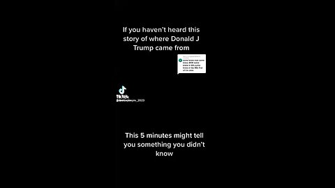 GREAT STORY ABOUT TRUMP