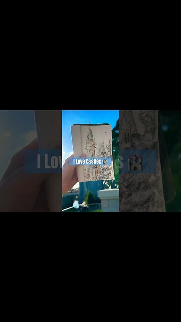 I Saw HER at DisneyWorld ✨ 🏰 👱‍♀️ 🟣 🦎#shorts #disneyworld #artwork