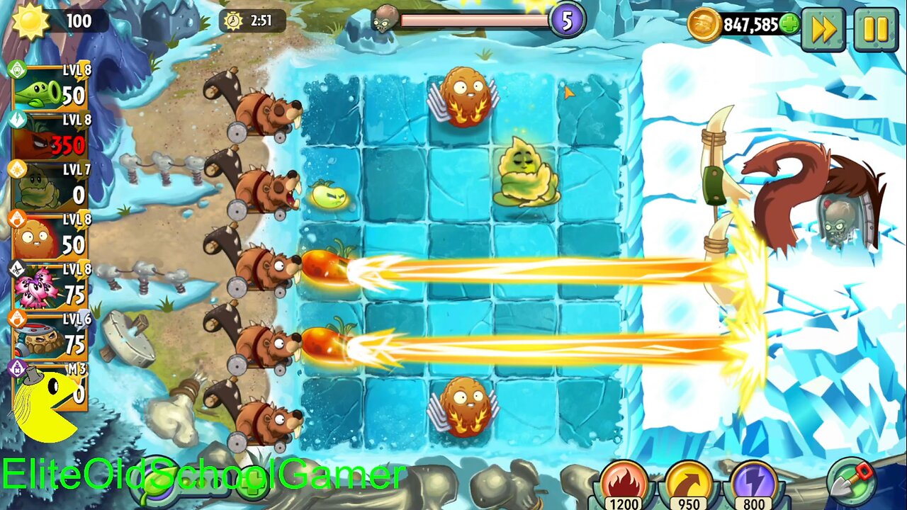 Plants vs Zombies 2 - Zomboss - Seedium Showcase - Pea-Vine - March 2024
