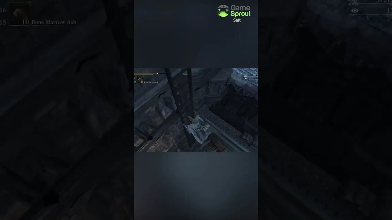Wearing a cone shape hat in Bloodborne...