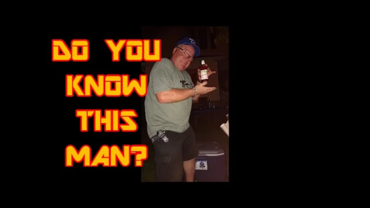 DO YOU KNOW THIS MAN?