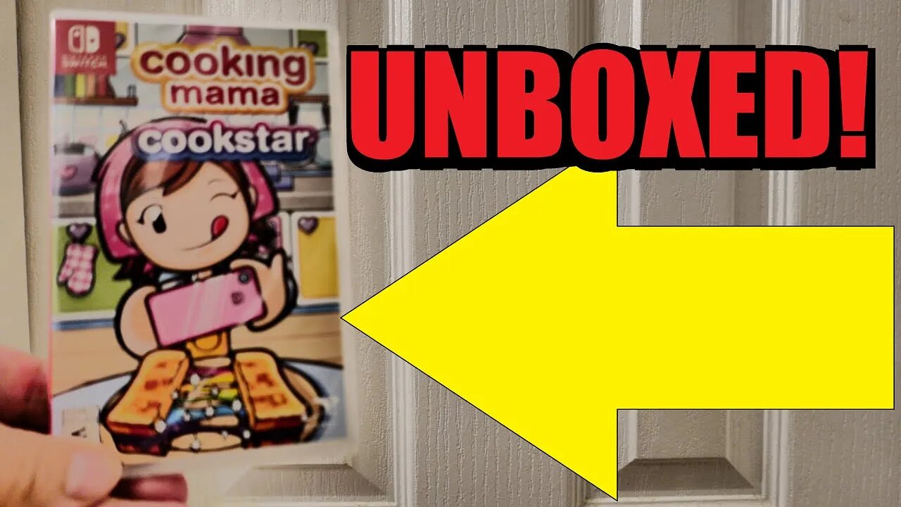 Unboxing that "Cursed" Cooking Mama game on the Nintendo Switch!