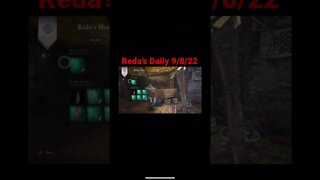 Reda’s Daily 9/8/22