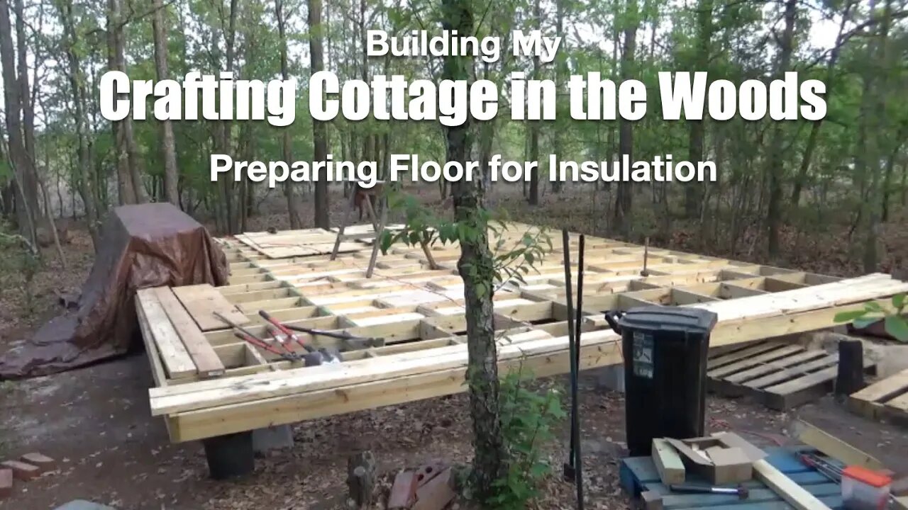 Preparing for Insulation in the Floor