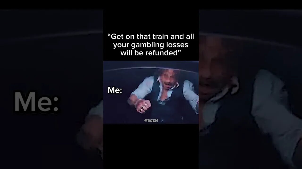 Would you get on this train? 🤔