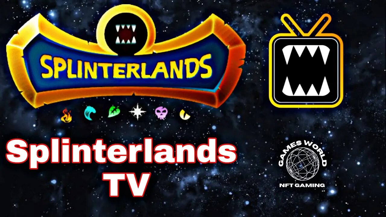 Splinterlands Tv | Games World Wednesday 29th June, 2022