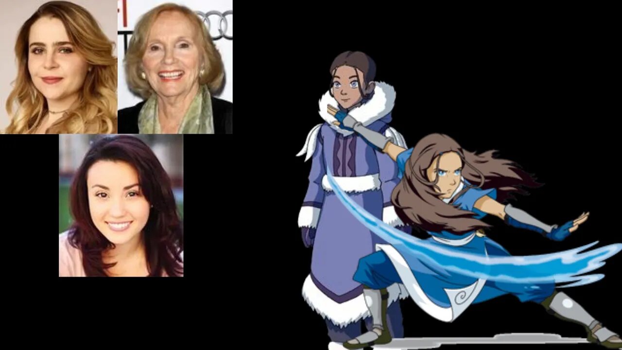 Animated Voice Comparison- Katara (Avatar)