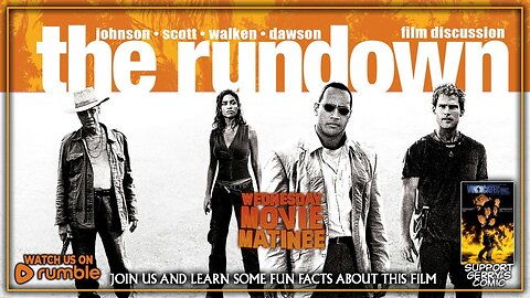 Wednesday Movie Matinee | THE RUNDOWN (2003)