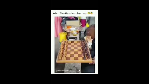 This is how you play chess 🤣🤣🤣🔫