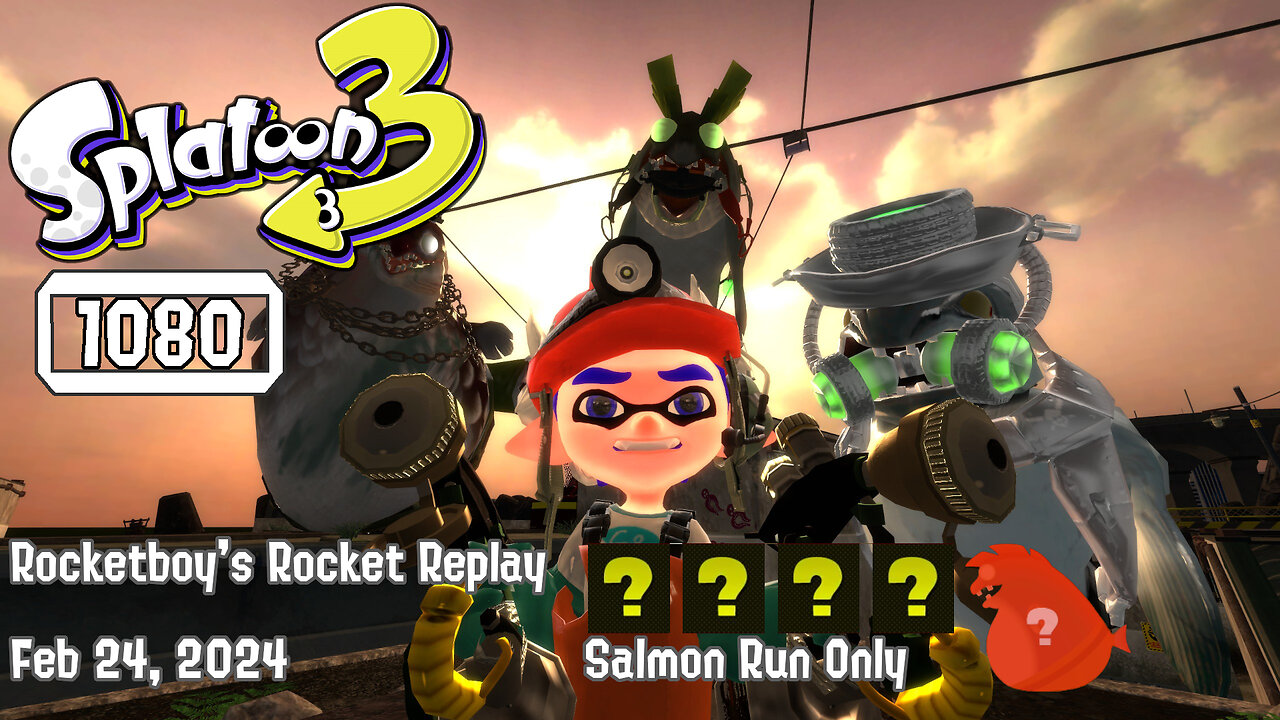 RRR Feb 24, 2024 VTV Presents Splaturdays (Salmon Run - All Grizzco, King Slamonid Randomized)