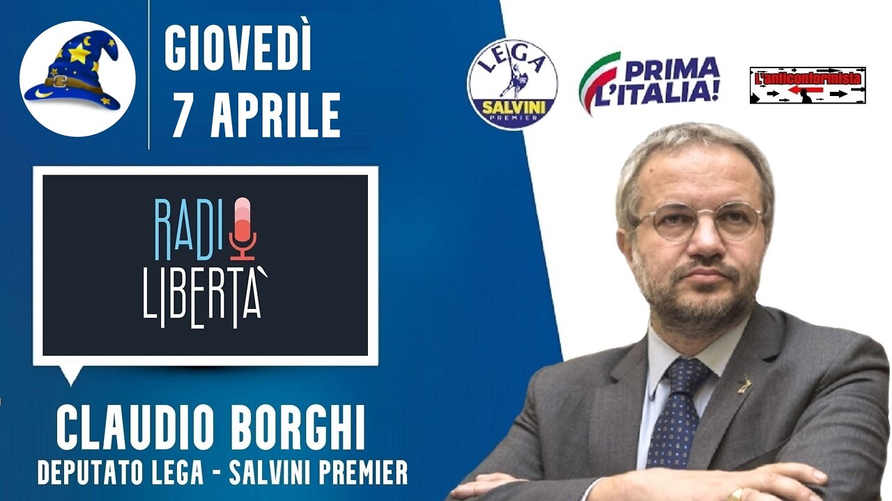 🔴 7ª Puntata della rubrica "Scuola di Magia" di Claudio Borghi su "Radio Libertà"