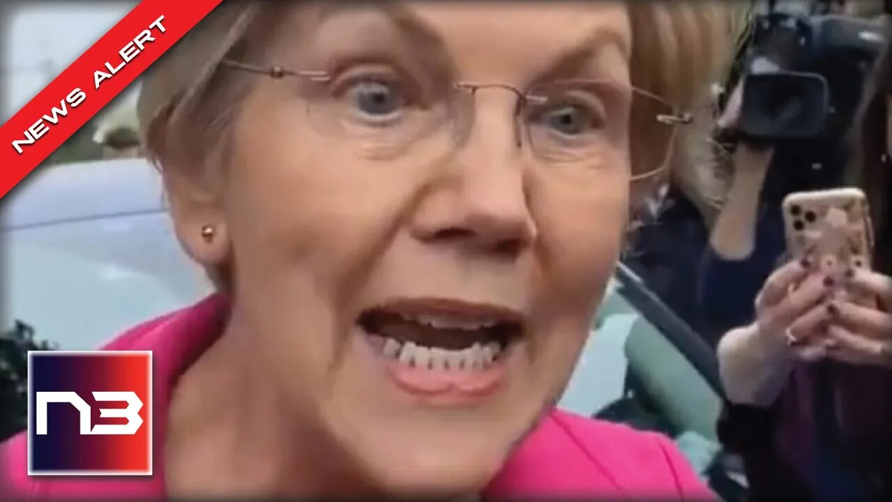 Cameras Catch Elizabeth Warren Nearly Collapsing After Complete Meltdown over Leaked SCOTUS Draft