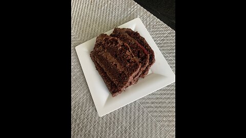 Gluten free Chocolate , Strawberry layer cake