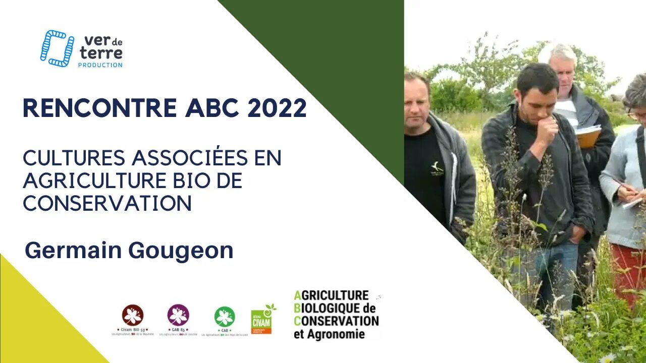 Cultures associées en Agriculture Bio de Conservation, retour terrain par Germain Gougeon