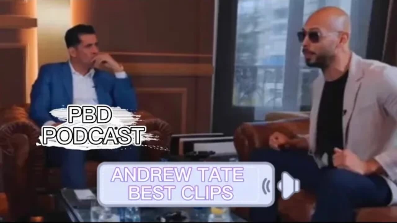 Andrew Tate Best Moments/Clips from the PBD Podcast