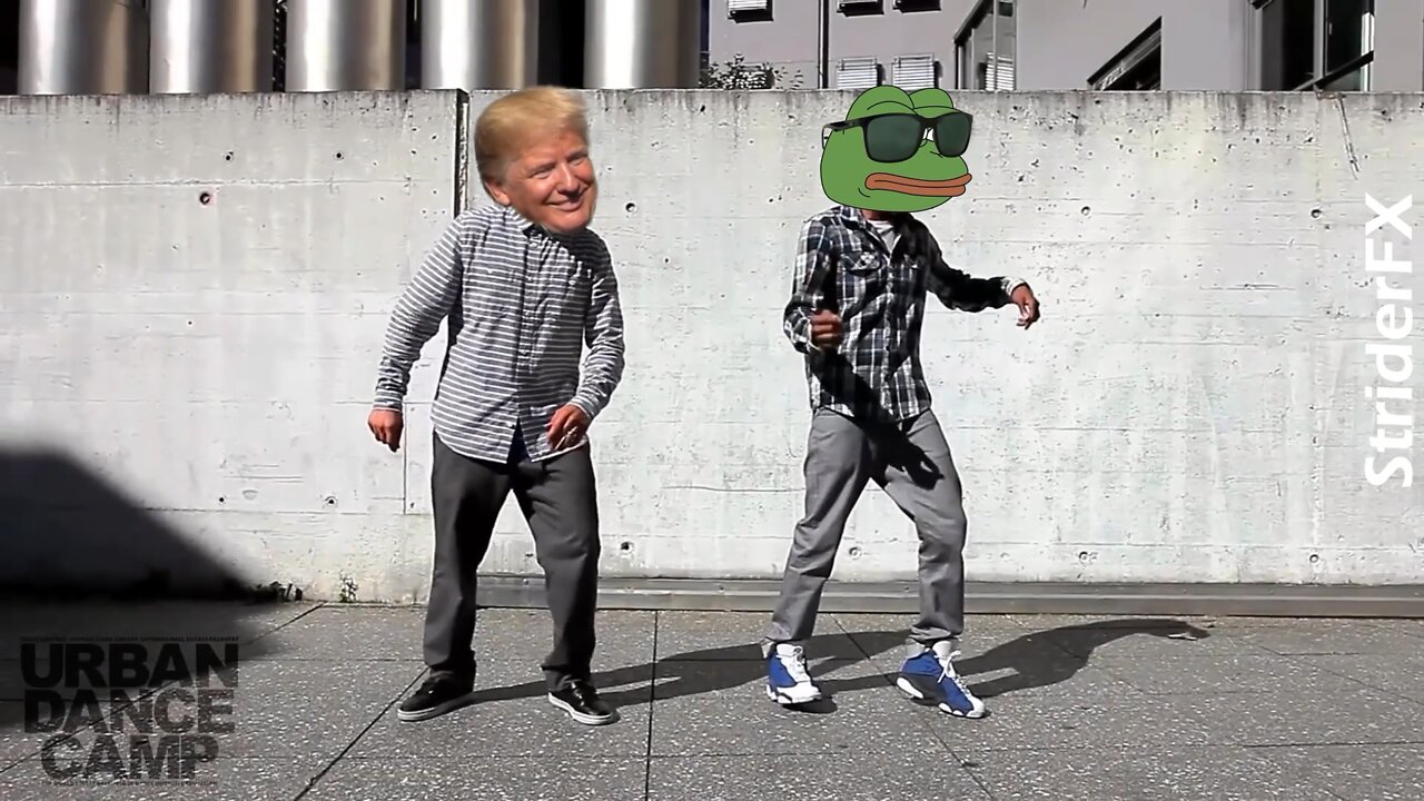 Pepe & Trump pop lock